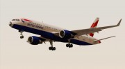 Boeing 757-200 British Airways для GTA San Andreas миниатюра 3