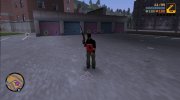 Cкин Капюшона с Саутсайда для Клода для GTA 3 миниатюра 1