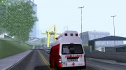 Toyota Hiace Philippines Red Cross Ambulance for GTA San Andreas miniature 3