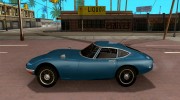 Toyota 2000GT 1969 for GTA San Andreas miniature 2