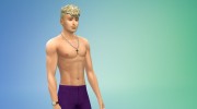 Колье для парней Saga para Sims 4 miniatura 2