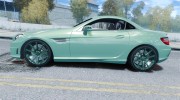 Mercedes-Benz SLK55 R172 AMG 2011 v1.0 for GTA 4 miniature 2