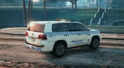 Toyota Land Cruiser NSW Police для GTA 5 миниатюра 3