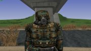 Член группировки Эскадрон Смерти в бронекостюме «Булат» из S.T.A.L.K.E.R для GTA San Andreas миниатюра 1