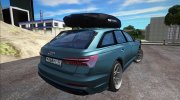 Audi A6 (C8) Avant Stance 2018 для GTA San Andreas миниатюра 4