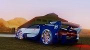 Bugatti Vision GT для GTA San Andreas миниатюра 2