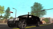 Hummer H2 FBI для GTA San Andreas миниатюра 2