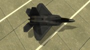 F-22 Grey для GTA San Andreas миниатюра 5