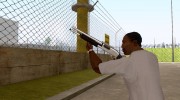 White Chrome Shotgun для GTA San Andreas миниатюра 5