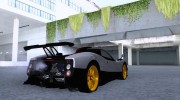 Pagani Zonda Cinque for GTA San Andreas miniature 3