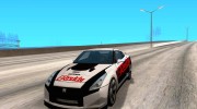 Nissan GTR R35 Greddy для GTA San Andreas миниатюра 1