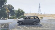 2010 Range Rover Supercharged 2.2 for GTA 5 miniature 3