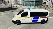 Opel Vivaro Hungarian Police Van for GTA 4 miniature 2