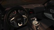Audi R8 5.2 Stock 2012 [Final] for GTA 4 miniature 5
