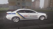 Mitsubishi Lancer Evolution Полиция Украины для GTA San Andreas миниатюра 2