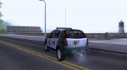 Renault Sandero Police LV для GTA San Andreas миниатюра 2