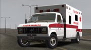 Ford E-350 Ambulance 1982 v1.1 (HQLM) para GTA San Andreas miniatura 1