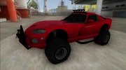 Dodge Viper GTS Off Road para GTA San Andreas miniatura 1