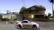 Nissan 350Z Tokyo Drift para GTA San Andreas miniatura 5