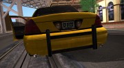 Ford Crown Victoria Taxi из Resident Evil: ORC para GTA San Andreas miniatura 4