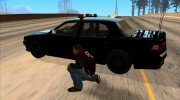 Машина полиции 2-го уровня розыска из NFS MW v2 для GTA San Andreas миниатюра 3