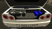 Nissan Skyline R34 GT-R for GTA San Andreas miniature 10