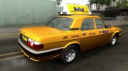 ГАЗ 31105 Такси для GTA San Andreas миниатюра 2