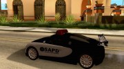 Вugatti Veyron (cop version) para GTA San Andreas miniatura 2