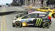 Ford Fiesta RS WRC Gymkhana v1.0 para GTA 4 miniatura 2