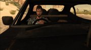Max Rockatansky with Jacket from Mad Max для GTA San Andreas миниатюра 4