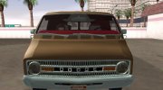 Dodge Tradesman 200 1972 Van Chassi Longo для GTA San Andreas миниатюра 8