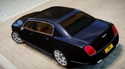 Bentley Continental Flying Spur 2010 для GTA 4 миниатюра 8