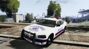 Dodge Charger Karachi City Police Dept. Car for GTA 4 miniature 8