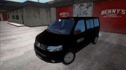 Volswagen Transporter T5 Policija for GTA San Andreas miniature 1