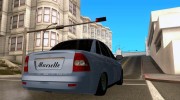 Lada Priora Marsell для GTA San Andreas миниатюра 4