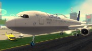 Boeing 767-300 Lufthansa для GTA 3 миниатюра 8
