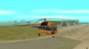 Ми-2 Аэрофлот для GTA San Andreas миниатюра 3