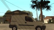 Fiat Doblo Van 2009 для GTA San Andreas миниатюра 4