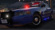 Ford crown victoria Los Santos County Sheriff for GTA 5 miniature 1