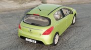 Peugeot 308 (T7) 2011 for BeamNG.Drive miniature 4