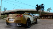 Nissan GT-R SpecV Black Revel для GTA San Andreas миниатюра 4