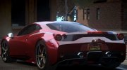 Ferrari 458 GS Tuned для GTA 4 миниатюра 4