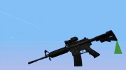 M4 на замену Снайперской винтовки para GTA San Andreas miniatura 4
