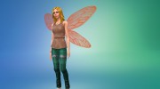 Крылья феи para Sims 4 miniatura 4