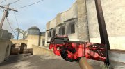 P90 Virus Red for Counter-Strike Source miniature 1