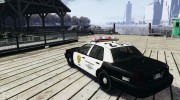 Ford Crown Victoria Raccoon City Police Car для GTA 4 миниатюра 3
