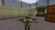Gold/Bronze AKS74u Animations para Counter Strike 1.6 miniatura 4