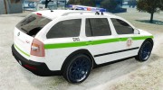 Lithuanian Police Skoda Octavia Scout [ELS] for GTA 4 miniature 5