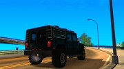 Hummer H1 для GTA San Andreas миниатюра 4