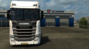 Scania S580 V8 2017 для Euro Truck Simulator 2 миниатюра 7